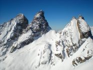 Le splendide Aiguille d'Arves viste dalla Aig. del Epaisseur