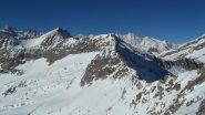 Pizzo Antigine con i Mischabel