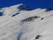 Distacco dalla cresta Bianasso