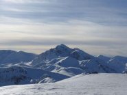 Cima Fascia dai pressi di Colla Piana