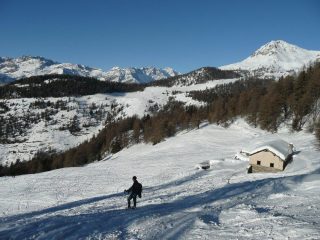 Pendii ormai tritati dopo le numerose discese