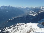 Valle centrale verso Aosta e M. Emilius