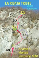 Tracciato orig. Savonitto con mia variante