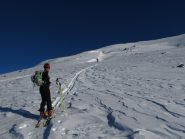 In salita