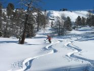 discesa nella parte alta