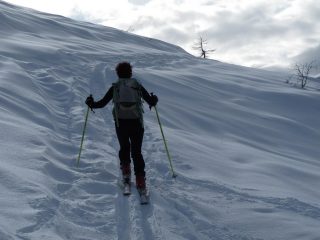 Verso la cima