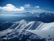 Bel panorama verso il Monviso