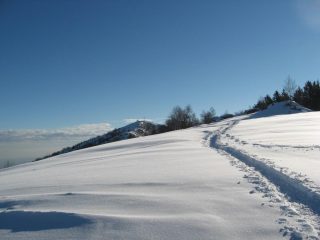 La dorsale verso la cima