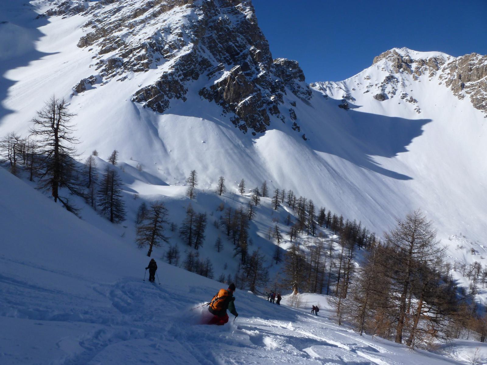 Primi pendii in polvere