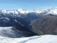 Panorama sulla Valle dell'Orco.