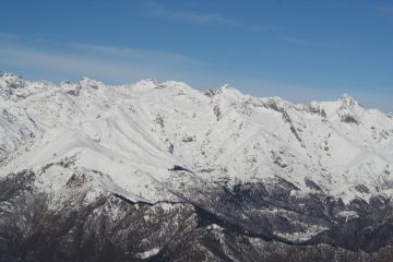 innevamento nella valle di Riborbone
