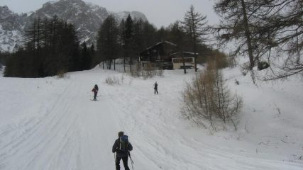 arrivo al Rifugio Rey