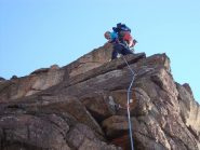 Passaggio chiave sullo sperone destro