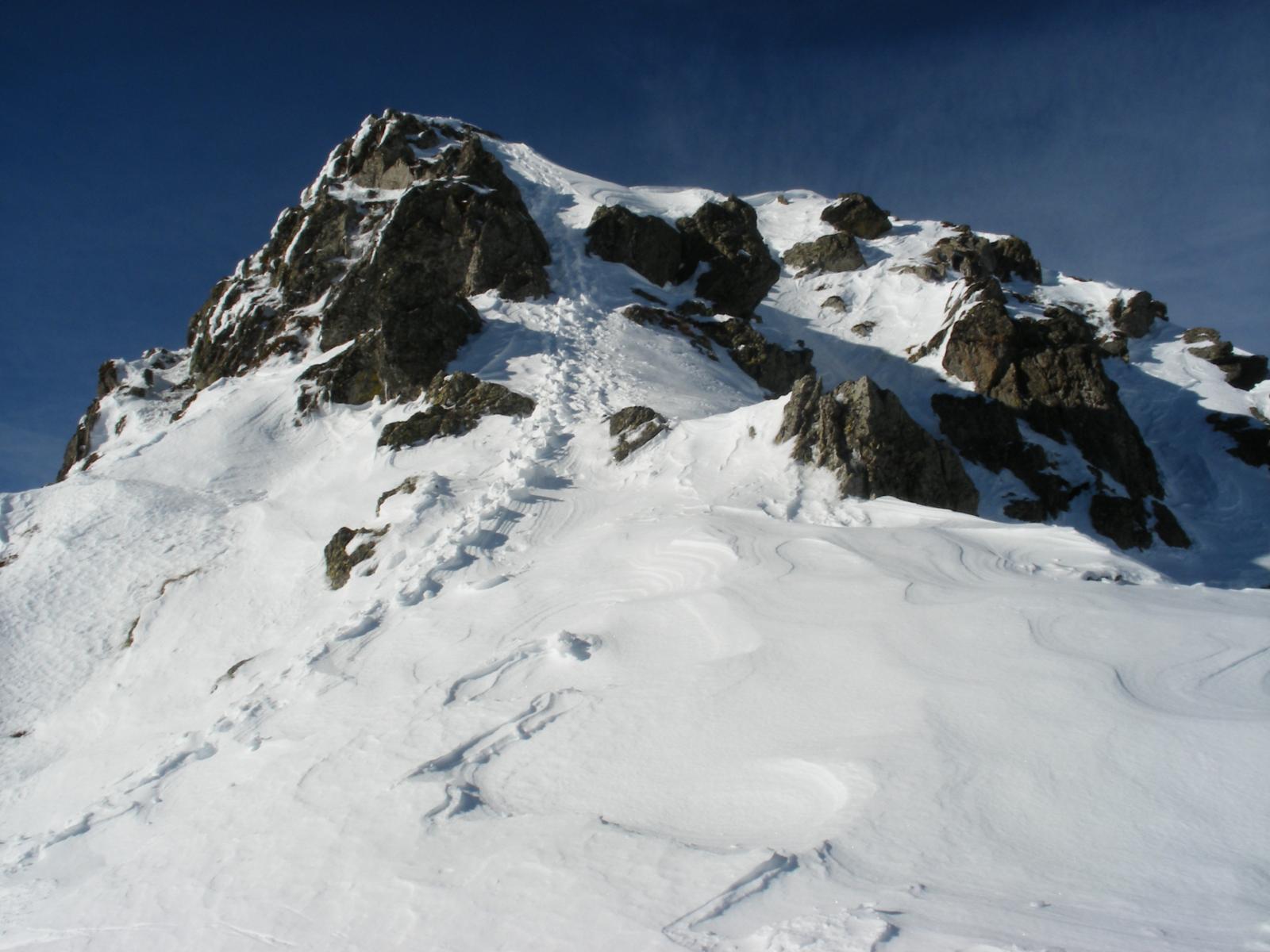 parte finale alpinistica