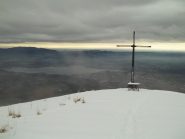 in cima al monte croce