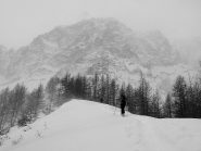 La spalla sciistica di quota 2.150 m