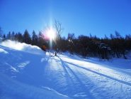 Spettacolo verso Comba Moschieres!