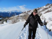 Marco in azione, felice per l'ambiente spettacolare