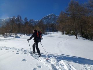 Sopra il rifugio Ray