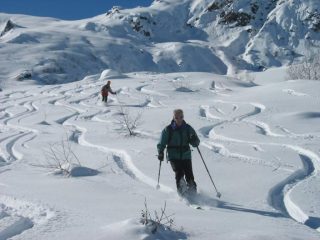 scendendo la parte bassa