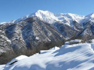 Ultima borgata in alto prima della croce
