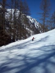 ultime curve prima del fondovalle sopra Giordano