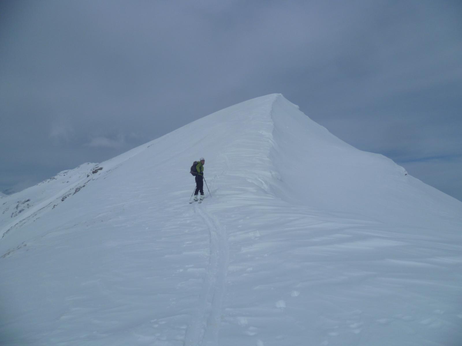 Verso la punta di Metz