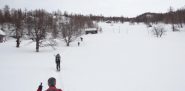 sui pendii intermedi