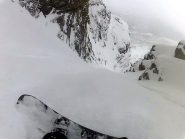 sopra il bivio che si prende a dx