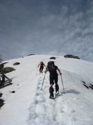 Ultimi tratti di salita, unica parte 