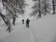 Arrivo al Poggio  
