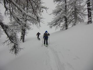 Arrivo al Poggio  