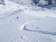 primo tratto sotto la punta