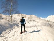 L'inizio della dorsale e l'amico Carlo