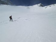 qualche curva dove la neve lo permette