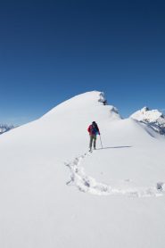 Ultime metri sul manto senza traccia
