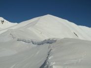 cima pianchette e relativa cresta...da qui sembra un po piatta!