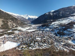 Oulx dai tornanti di salita