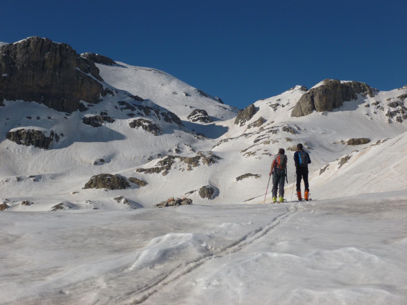 Salendo al Marguareis, ultima fatica di giornata