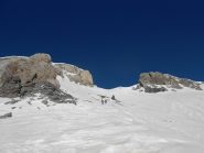 Il pendio sopra P.dell'Olio