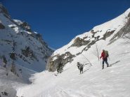 verso la gola della Chiusetta