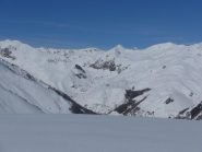 Vallone dell'Arma e Colle Fauniera dal Monte Corso del Cavallo