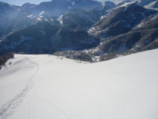 sulla dorsale finale