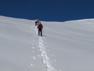In discesa verso le Tre Cascine