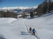 in salita Sergio e Alessio