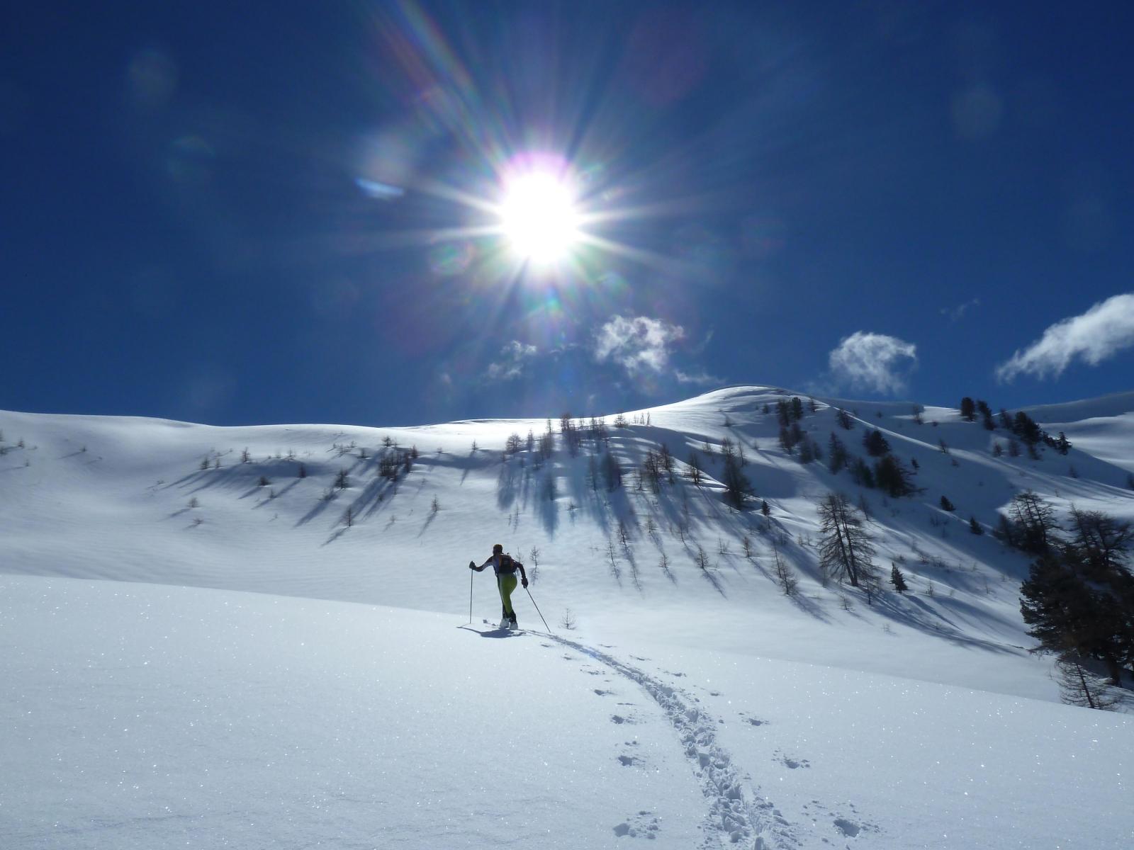 Verso Tete de l'homme, tutto da tracciare 