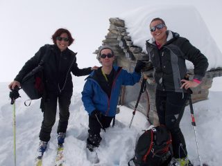 Ciolly in vetta!.. con Ale e Edy