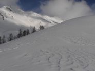 06 - 30 minuti di vento cancellano-riempiono le tracce di salita