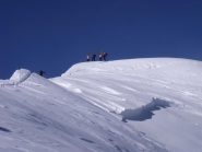 I tracciatori in cima