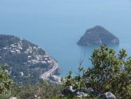 Isola di Bergeggi dal M. Mao